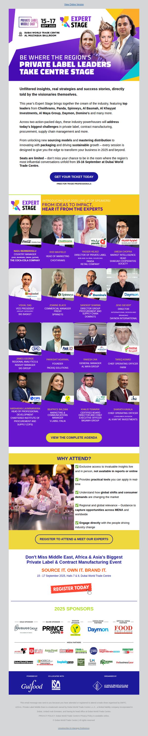 8. Hear from Panda, Domino's, Choithrams, Coca-Cola & More - Live at Expert Stage