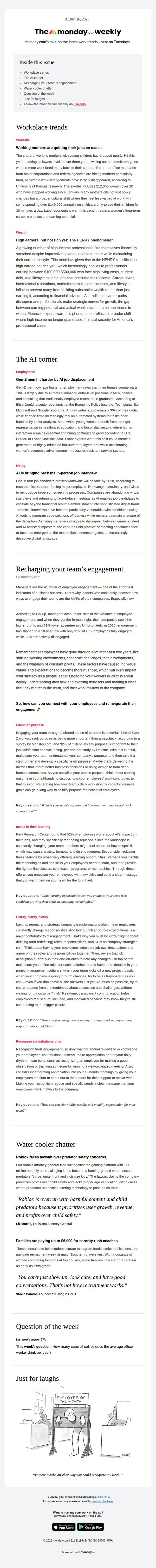 9. monday.com: Recharging your team’s engagement