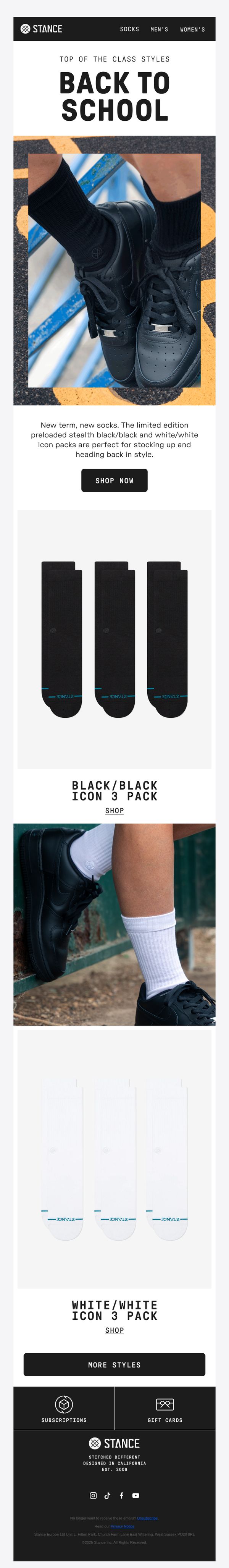 7. Be Top of the Class With Stance