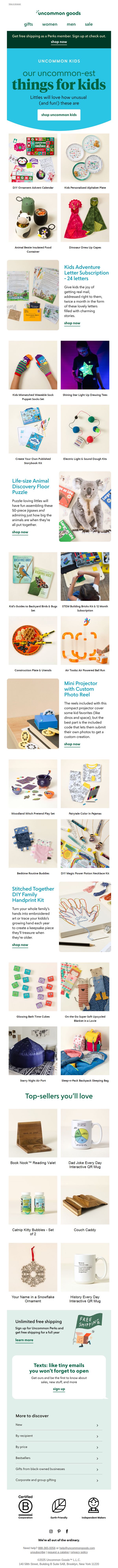 uncommon goods