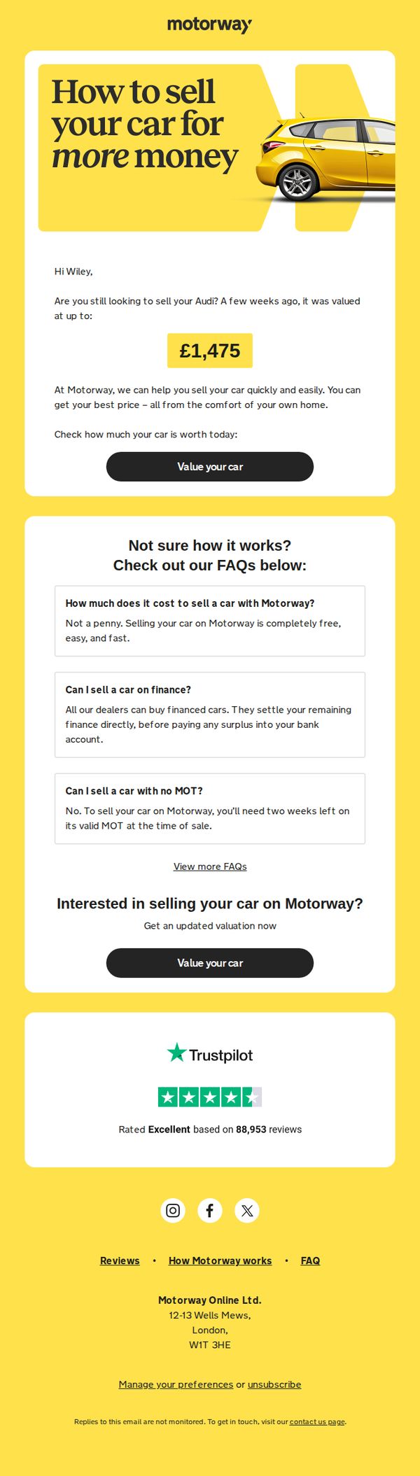 8. Still looking to sell your Audi?
