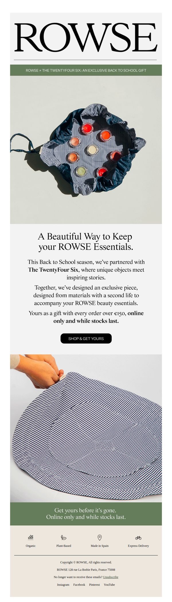 10. ROWSE × The TwentyFour Six: an exclusive Back to School gift