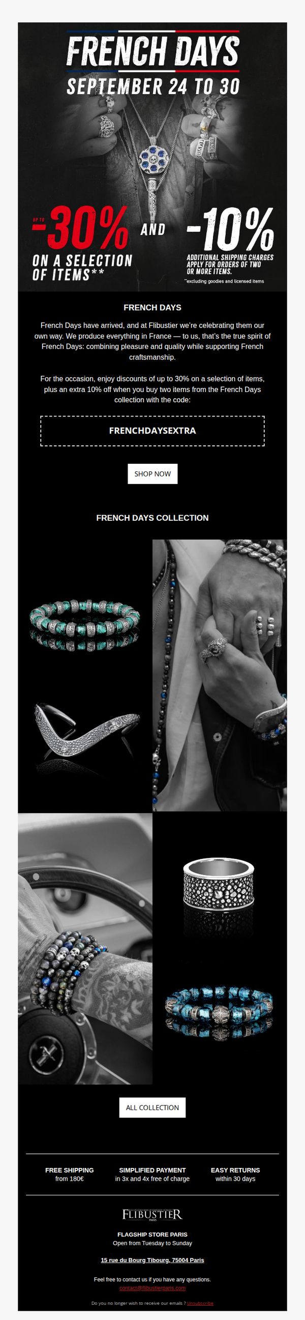 6. French Days: up to 30% off