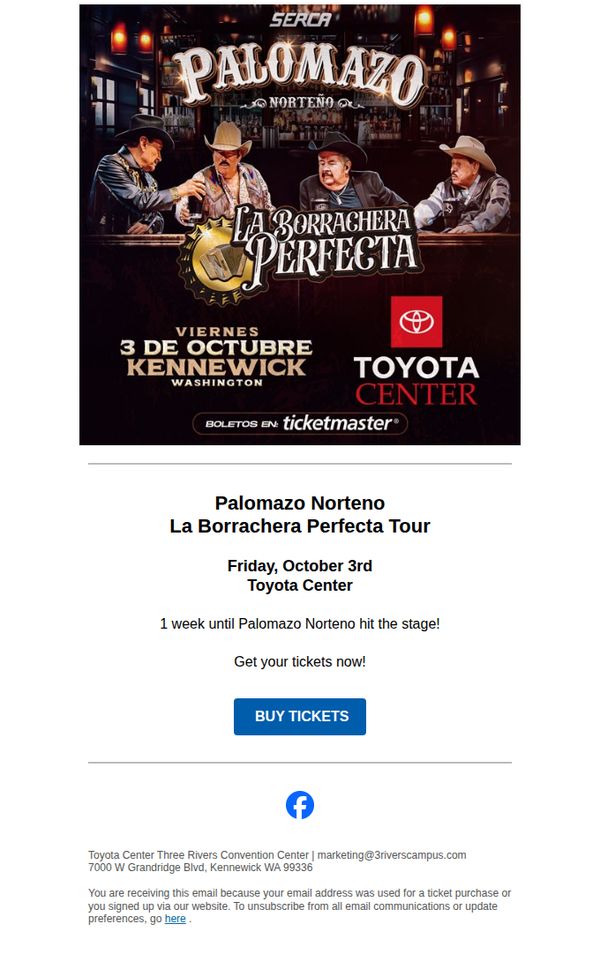 10. Palomazo Norteno-La Borrachera Perfecta Tour