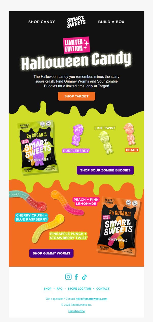 7. Smart Sweets: Now haunting the aisles at Target 👻