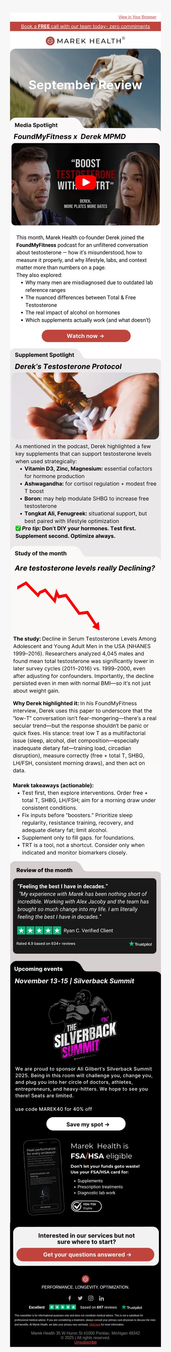6. Marek Health: Last Month's Health Highlights