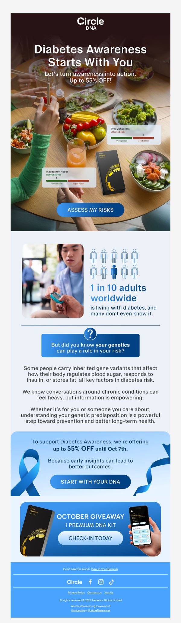 9. CircleDNA : Your DNA Can Offer Clues About Diabetes