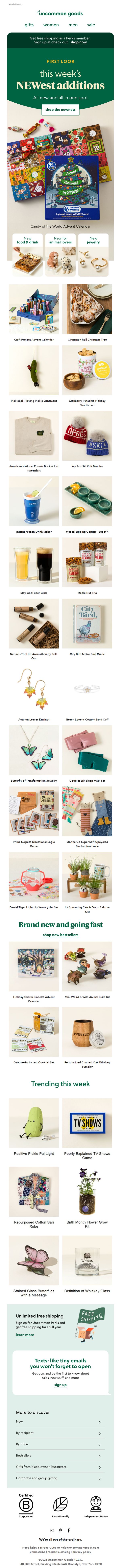 uncommon goods