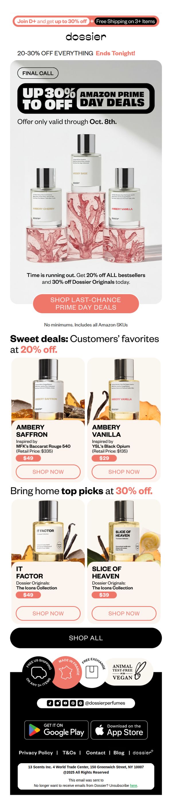 8. Dossier - EN: PRIME DAY Last Call : up to 30% off now on Amazon ⌛