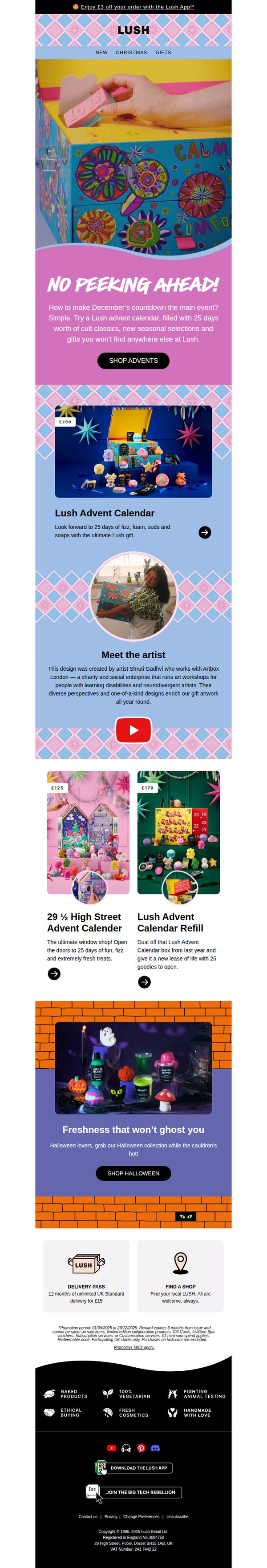 10. Lush - EN: Meet this year’s advent calendars
