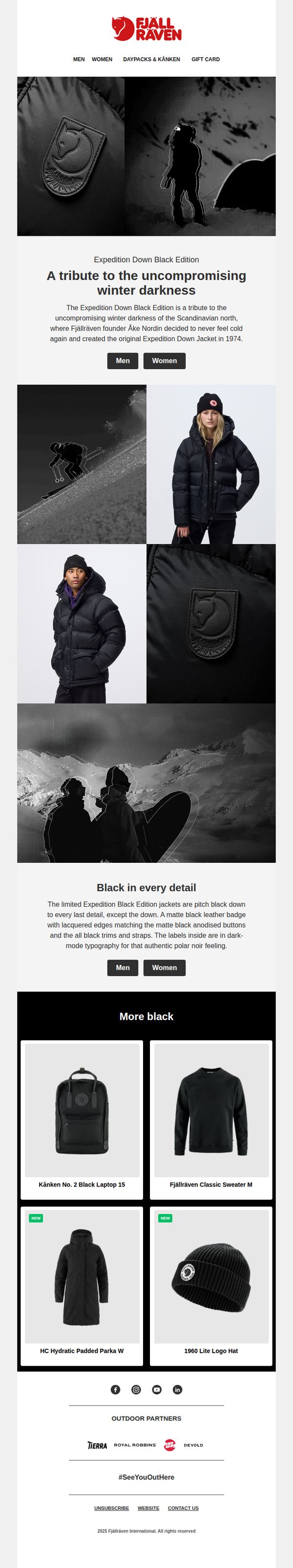 9. Fjällräven: The Expedition Black Edition!