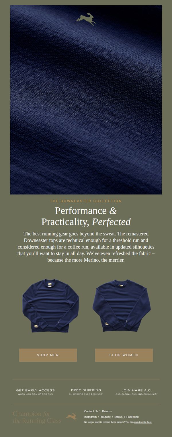 8. Tracksmith: The New Downeaster Collection: Relaxed, Run-Ready, Reimagined