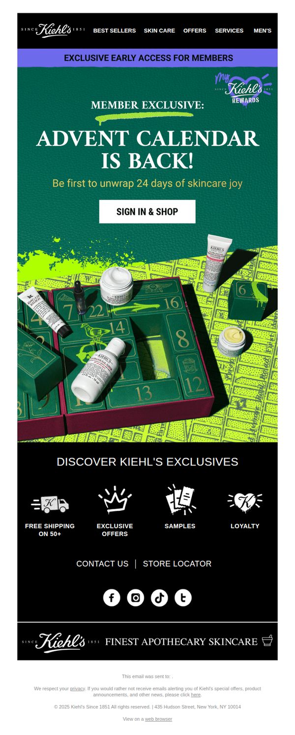 7. Advent Calendar Early Access is HERE