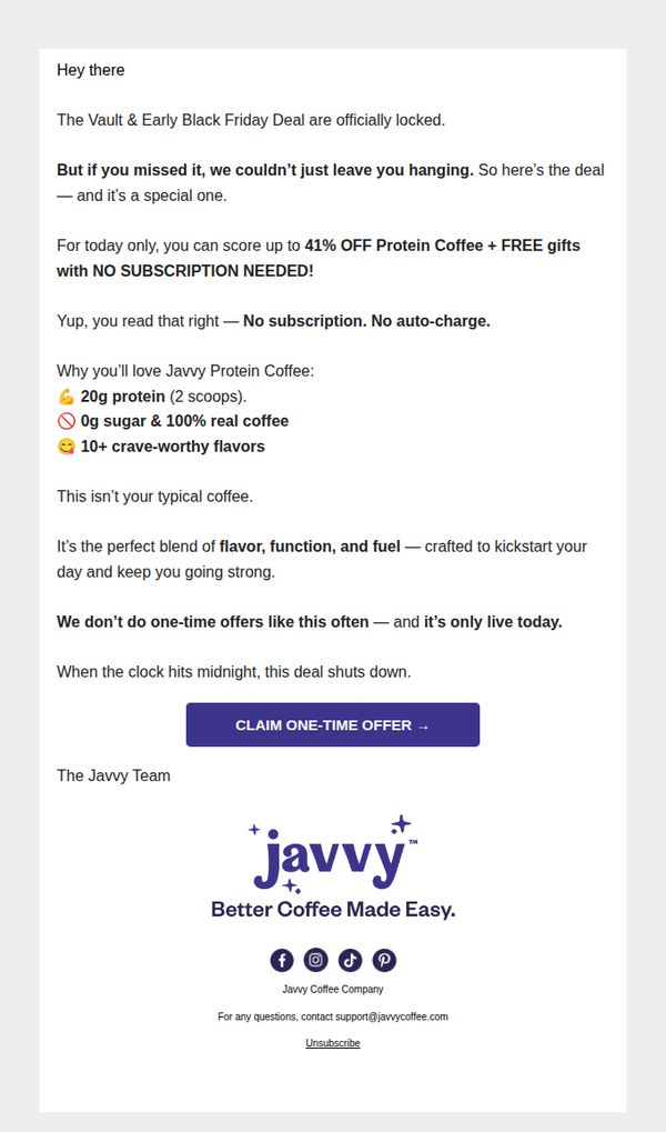 Javy Coffee