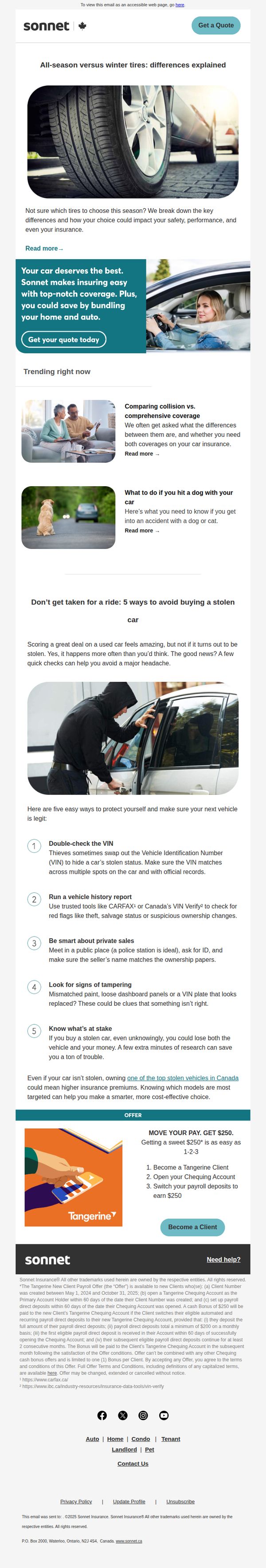 9. Sonnet Insurance: ✅ Your checklist to avoid buying a stolen car