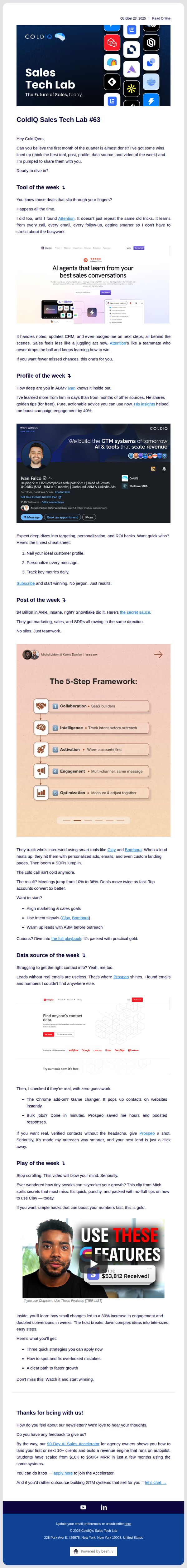 10. ColdIQ : 36% more meetings now