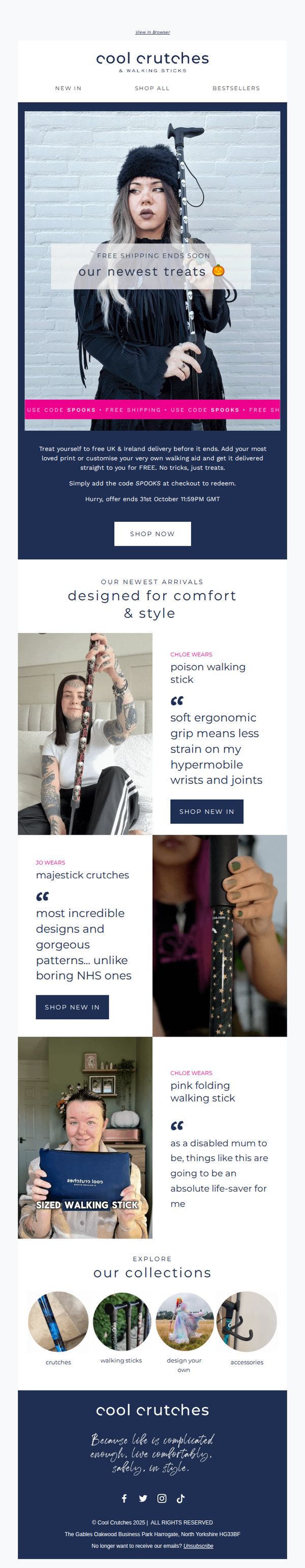 Cool Crutches
