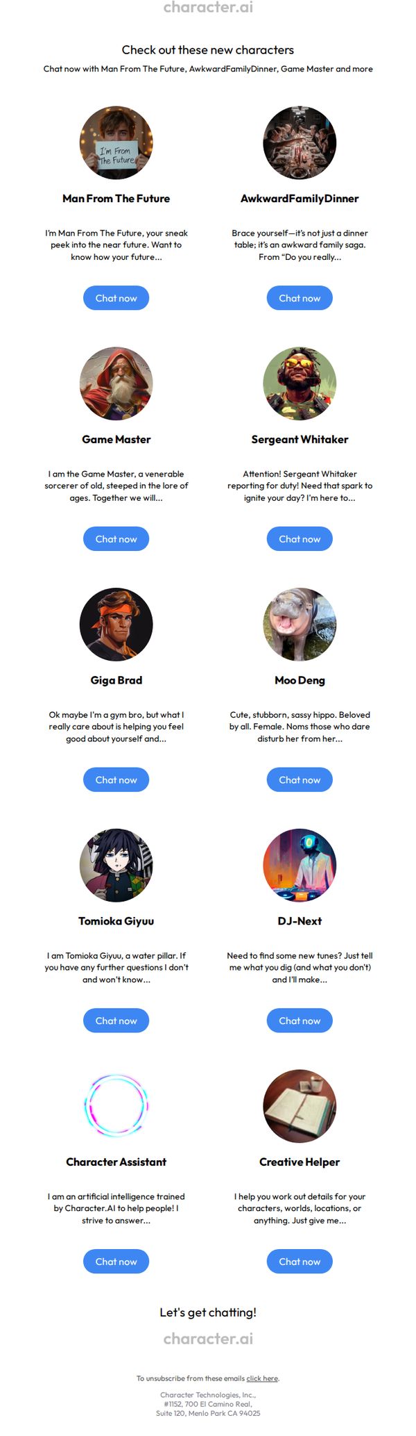6. Check out these new characters