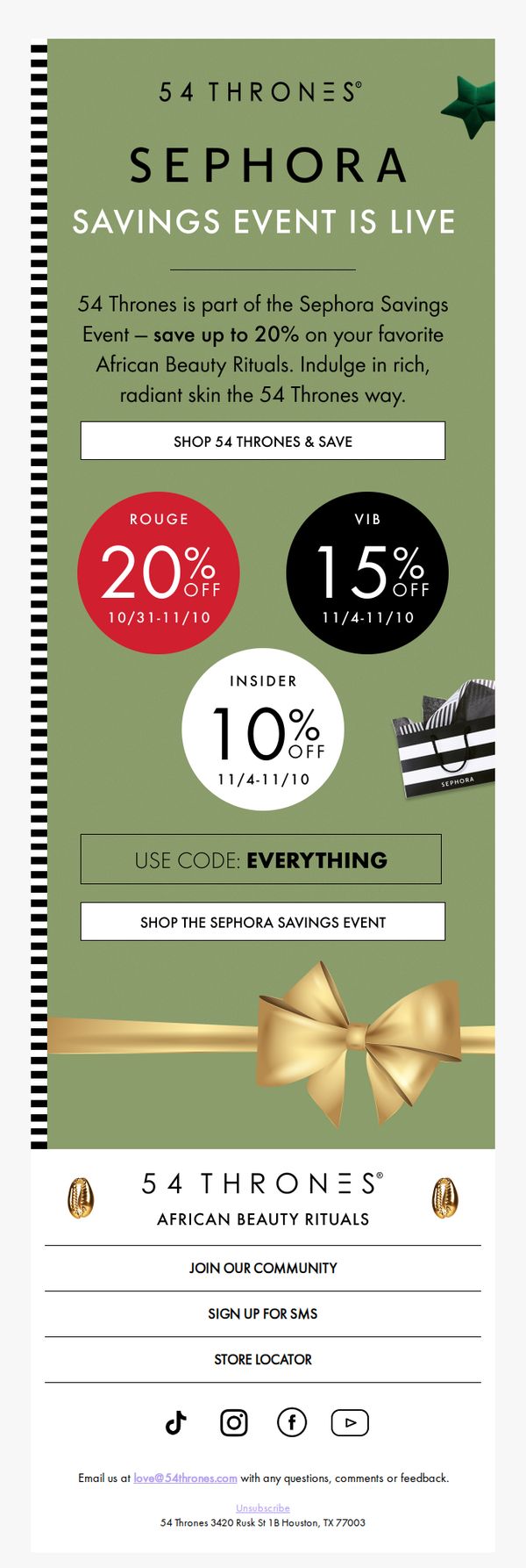 8. The Sephora Savings Event is here — and we’re in it! ✨