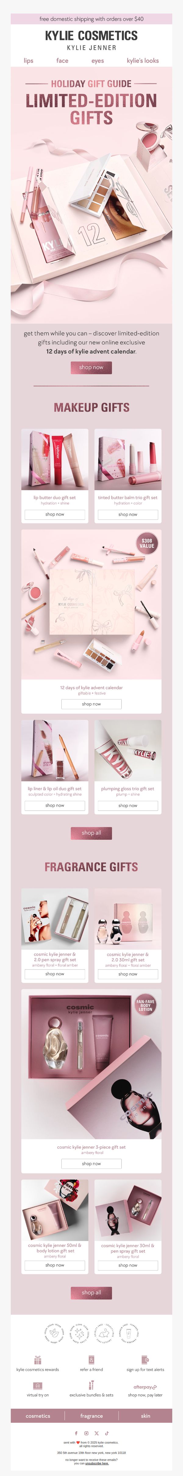 7. limited-edition holiday gifts 🎀