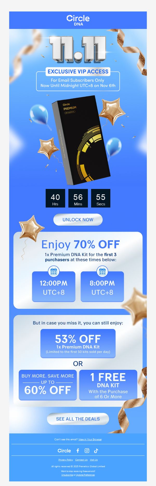 6. CircleDNA : VIP ONLY: Exclusive 11.11 Offer
