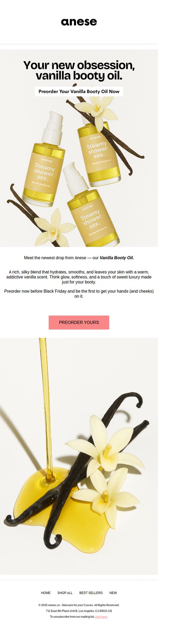7. Anese: vanilla just got ✨cheeky.