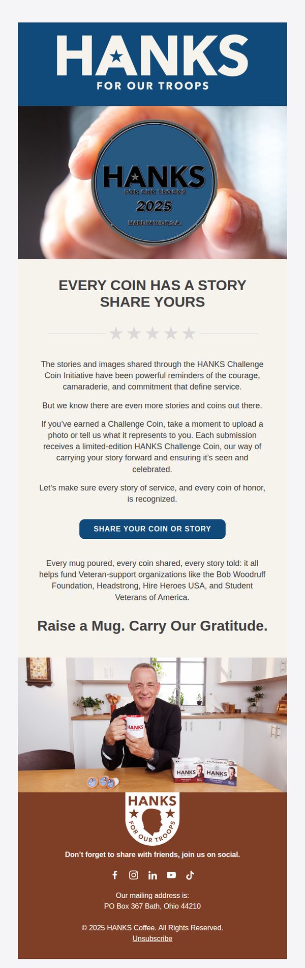 Hanx For Our Troops 