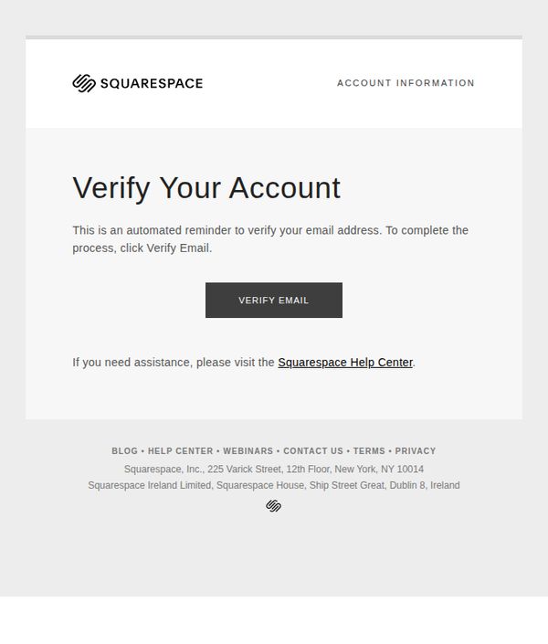 9. Verify Your Account