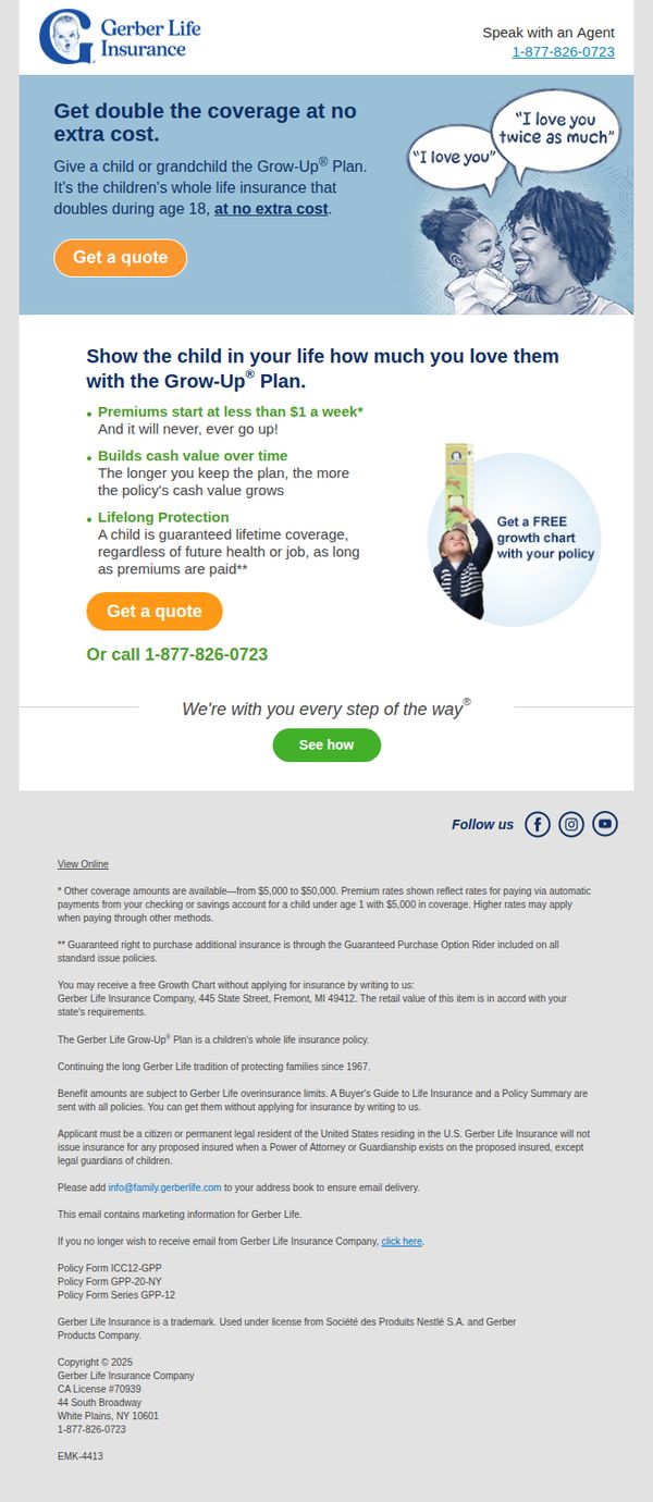 6. Child whole life insurance facts