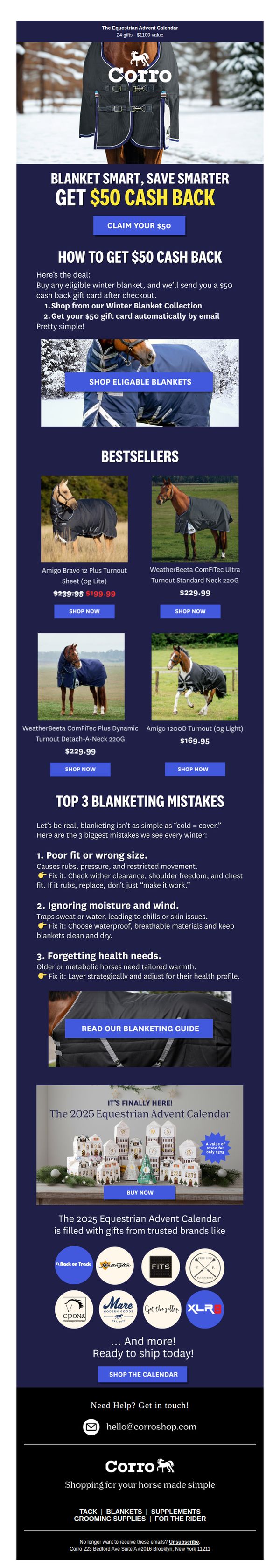 8. Corro: Avoid these Top 3 Blanket Fails (and Save $50!)