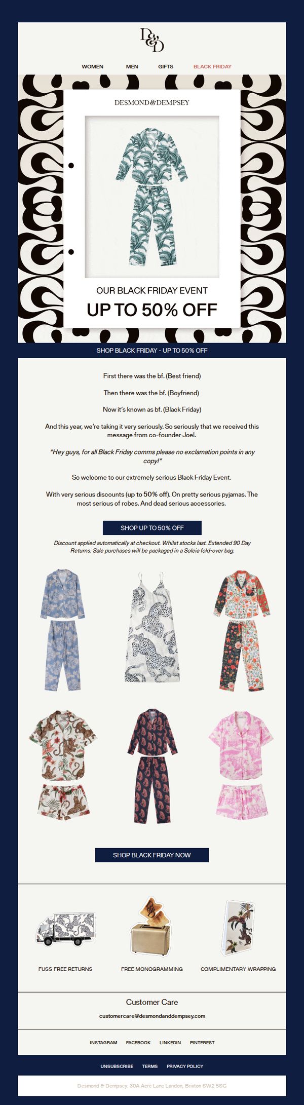 10. Up to 50% off is here