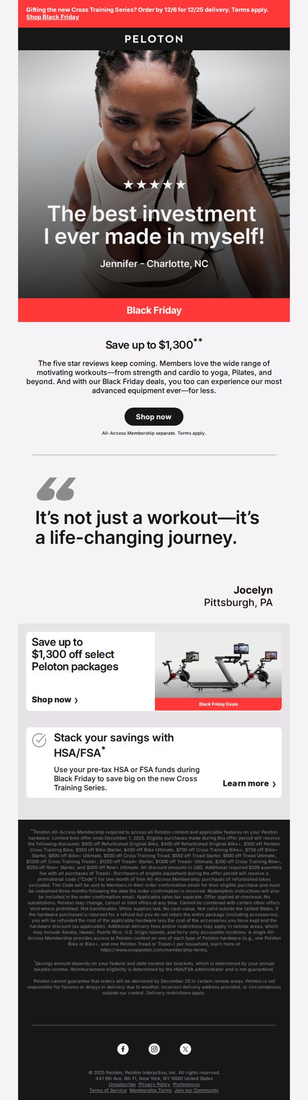 6. Check out why our Members love Peloton