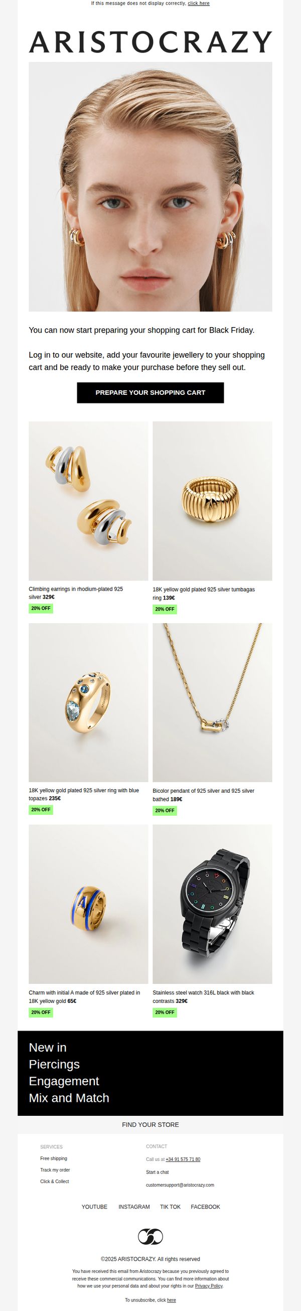 6. Prepare your shopping cart for Black Friday