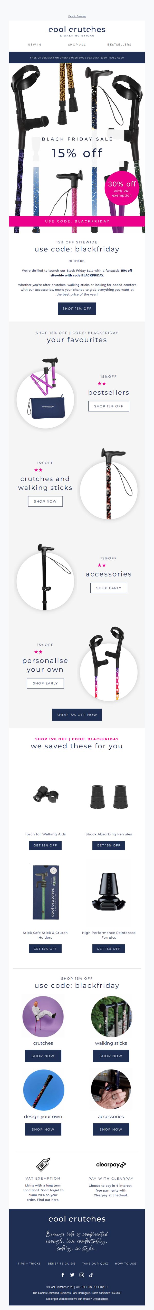 Cool Crutches