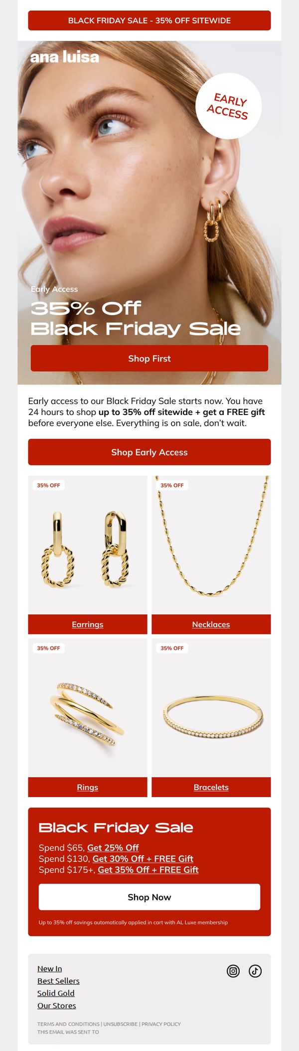 9. Ana Luisa: EARLY ACCESS 🔓 30% OFF BLACK FRIDAY SALE