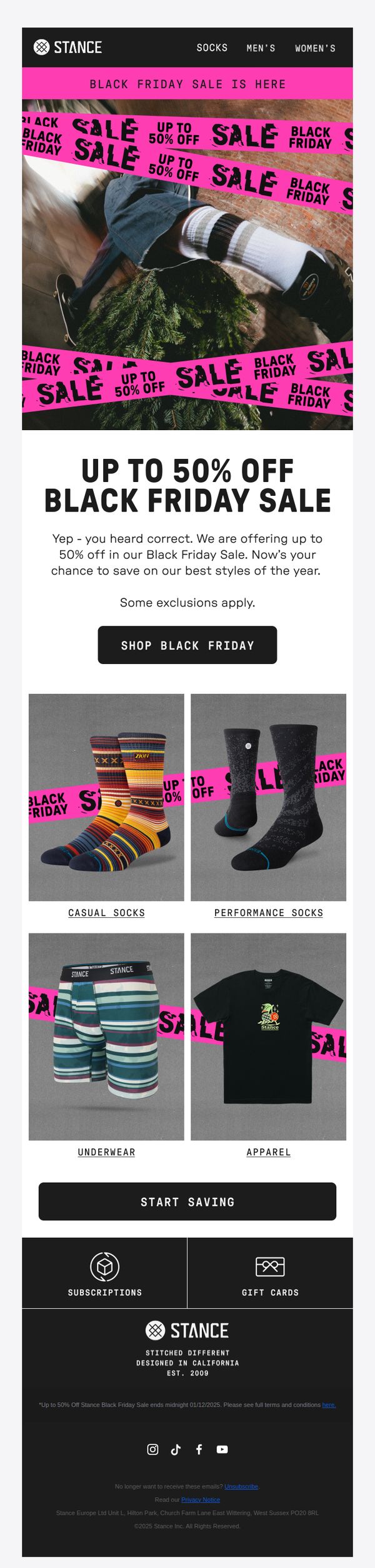 Stance Socks