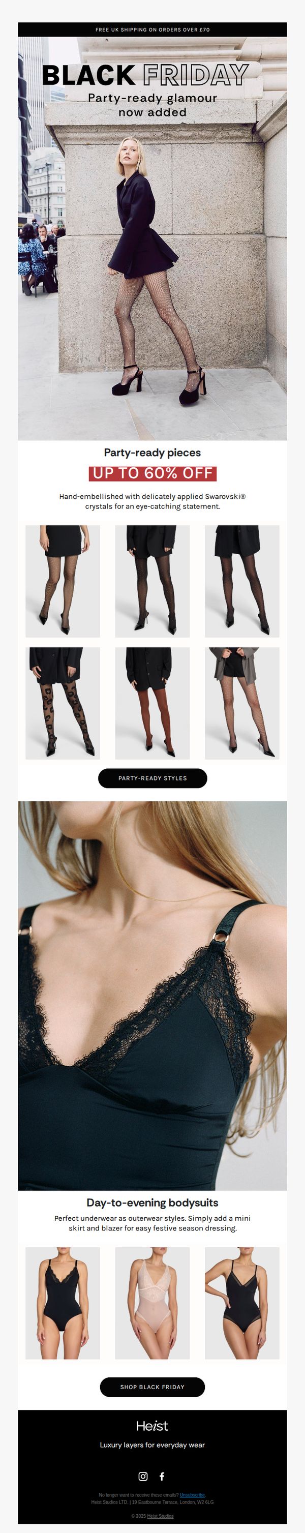 7. BLACK FRIDAY: party-ready glamour