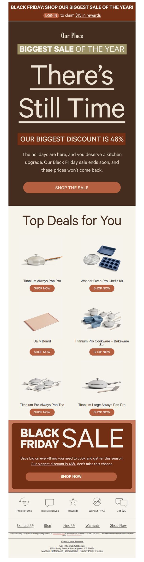 8. Our Place: Stock Your Kitchen, Save More
