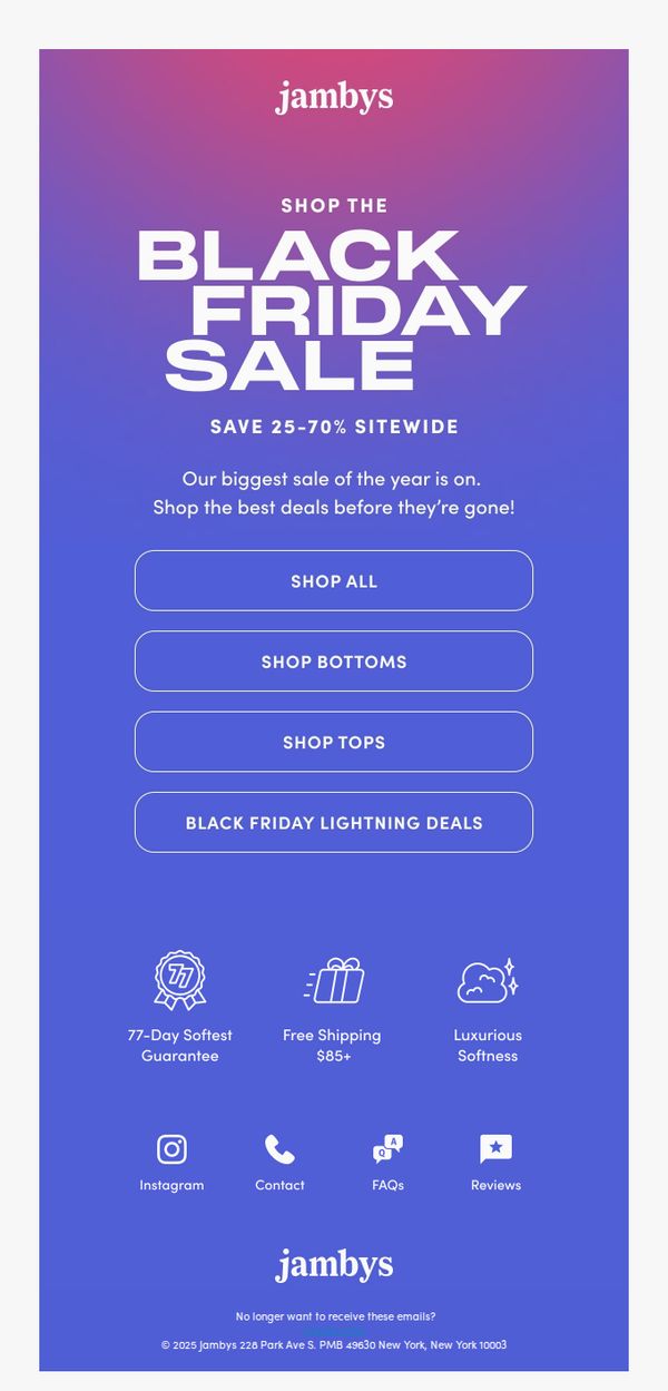 10. One Week Early: Save 25-70%!