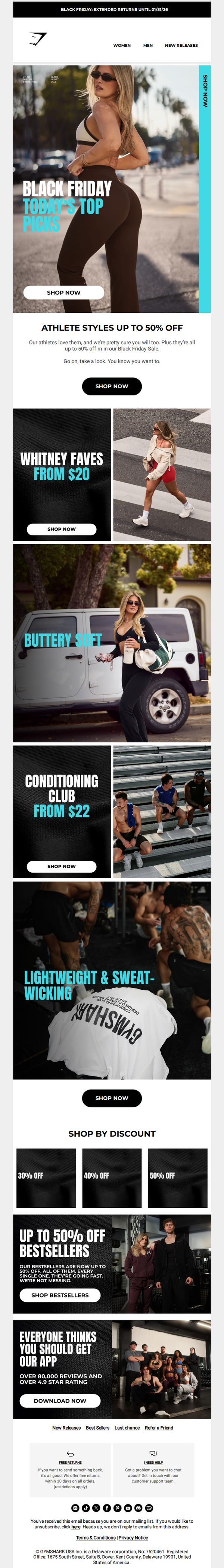 7. Sale spotlight: Whitney & Conditioning Club 🔦 