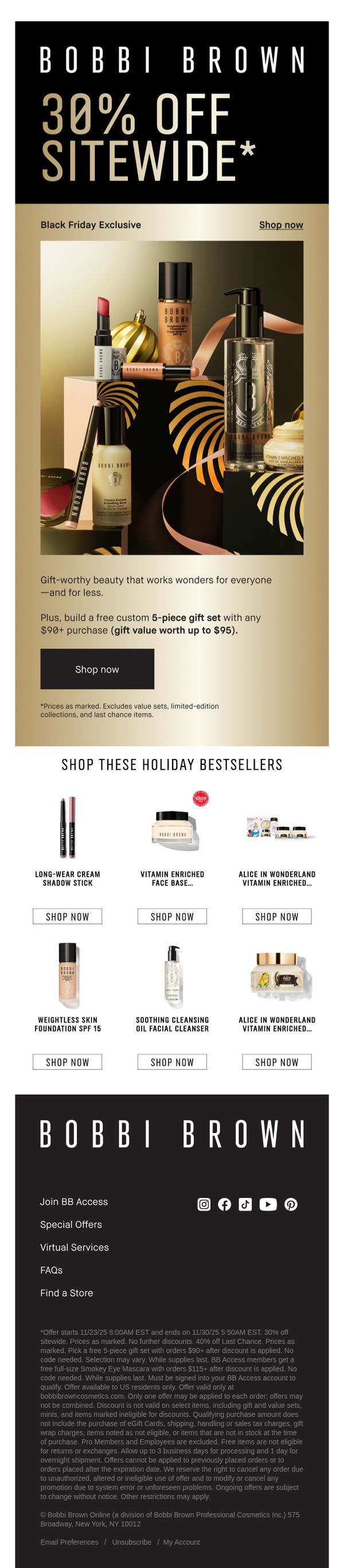 6. Black Friday exclusive: 30% off sitewide