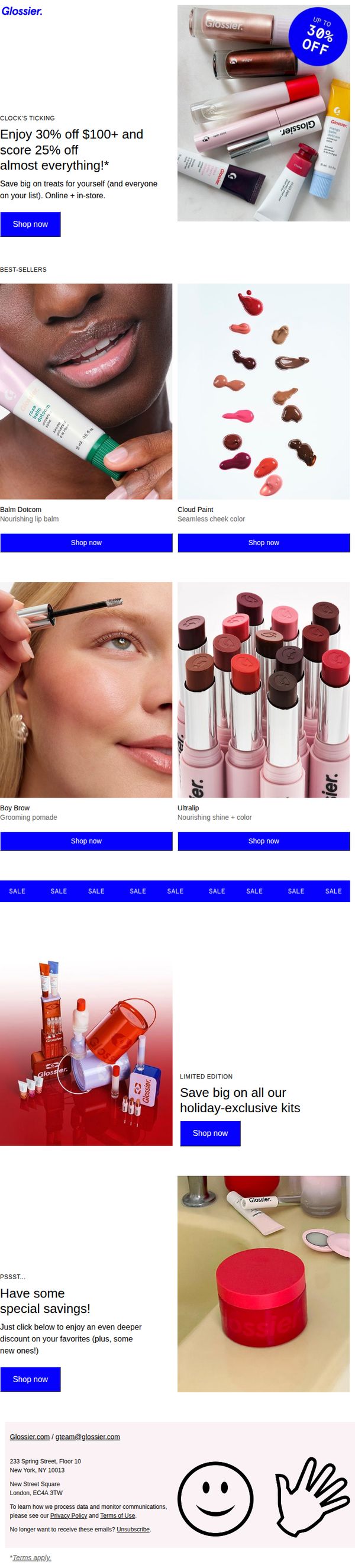 9. Save up to 30% off now