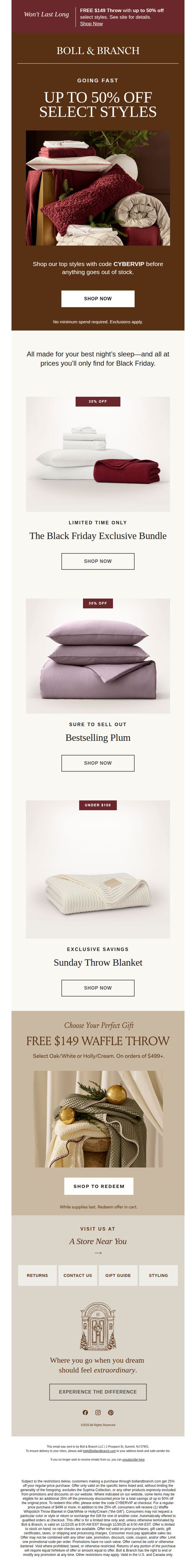 6. Don’t let your favorites sell out