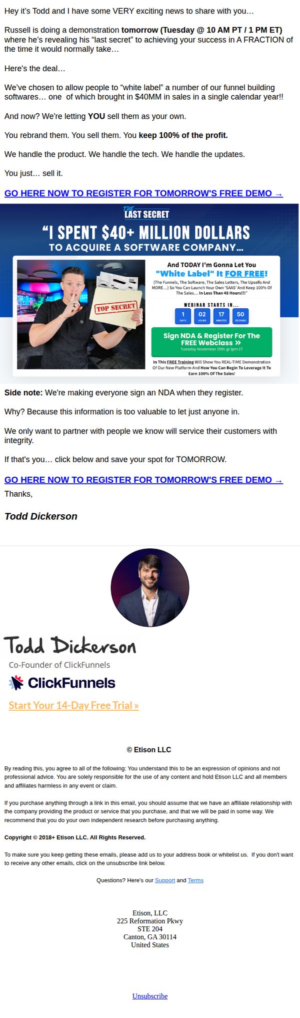 8. Want to WHITE LABEL and earn 100% commissions??