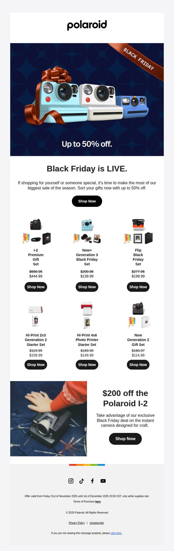 10. Up to 50% off.
