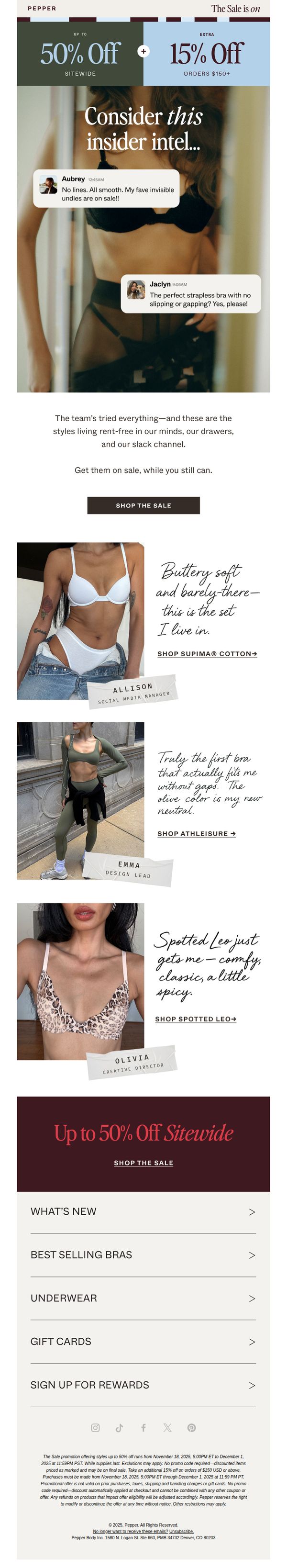 10. Our team's recs are up to 50% OFF 👀
