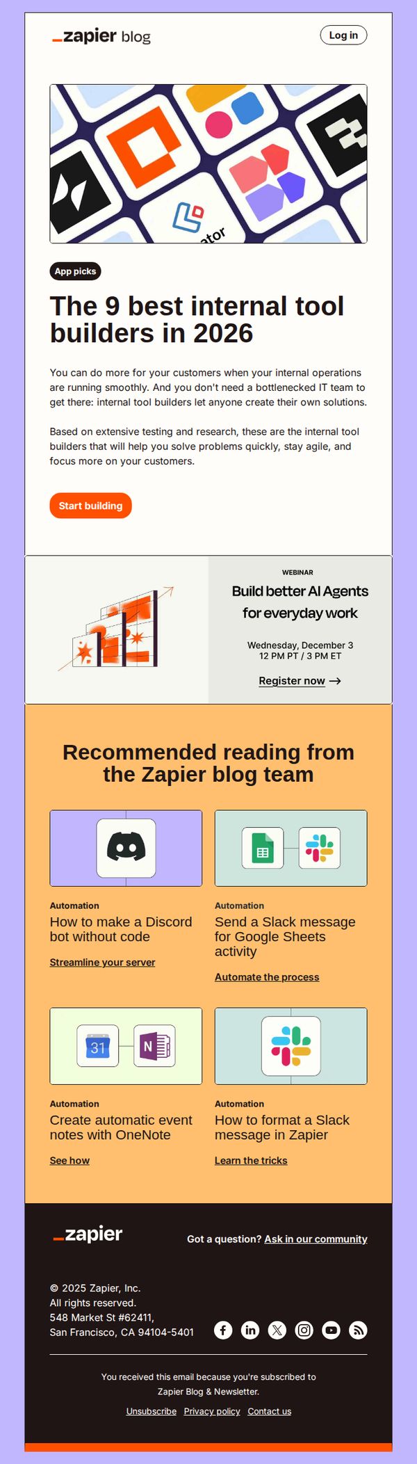 10. The best internal tool builders