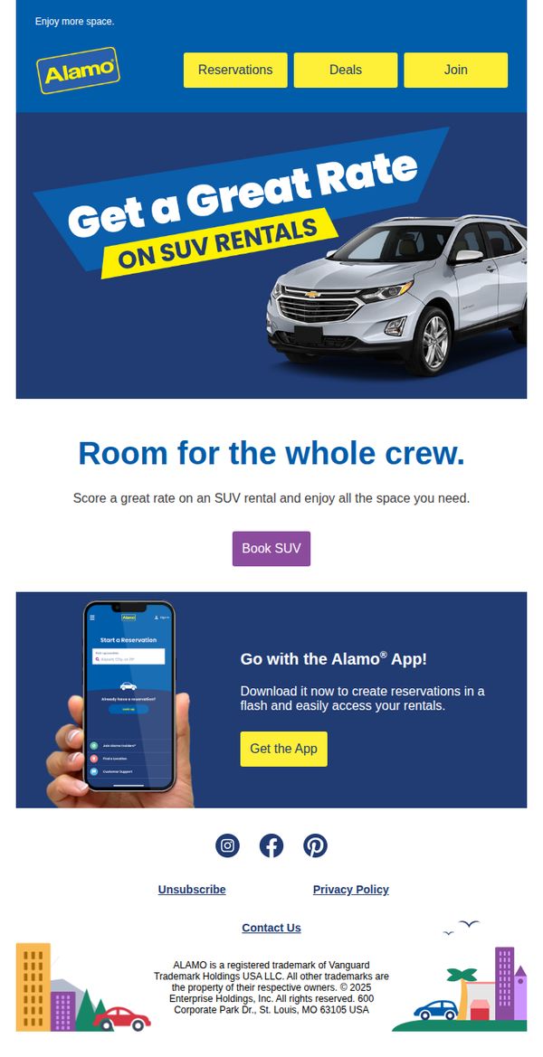 7. Giving Thanks With Great Rates on SUVs 🧡🤎