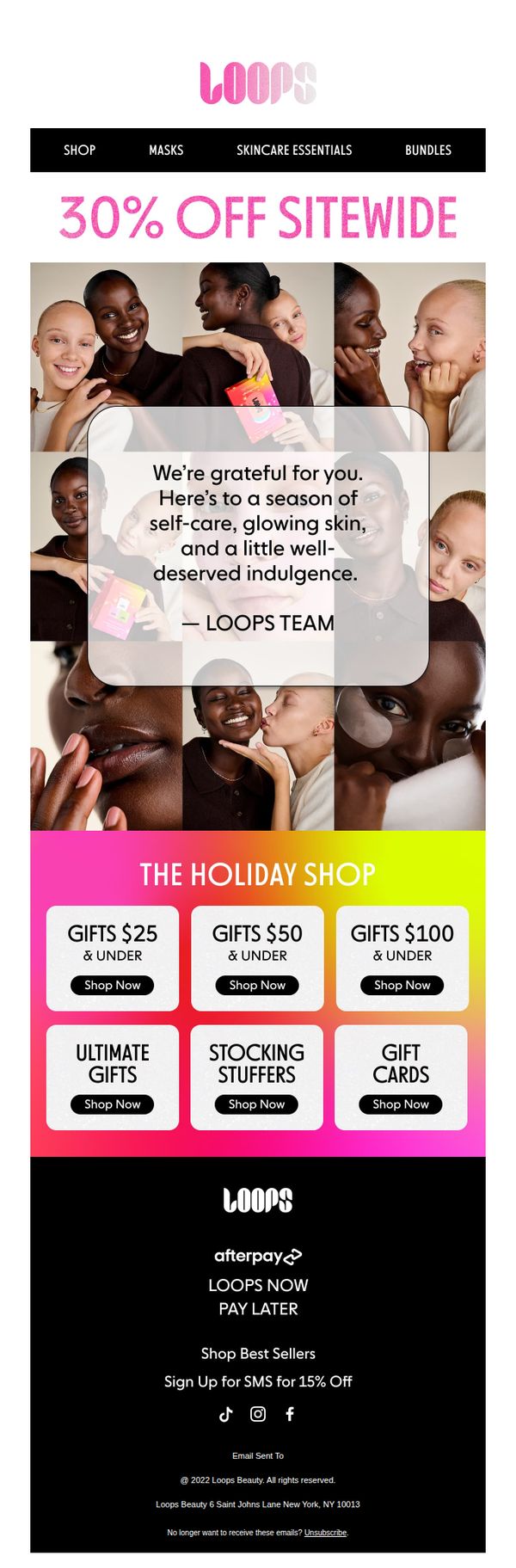 7. We’re Full of Thanks (and Discounts)