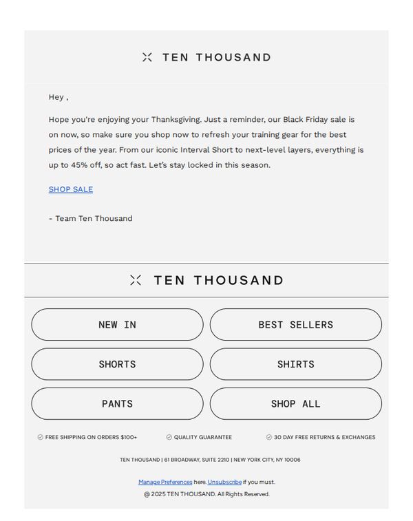 Ten Thousand